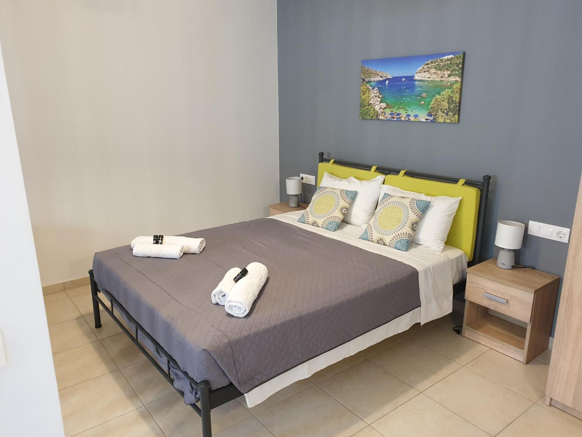 Green - Comfy Center Rodos 阿斯格罗 外观 照片