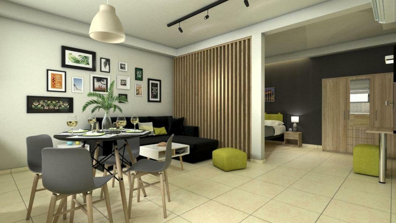 Green - Comfy Center Rodos 阿斯格罗 外观 照片